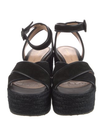 Gianvito Rossi Suede Espadrilles