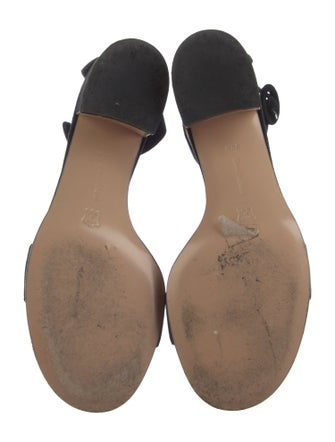 Gianvito Rossi Suede Sandals