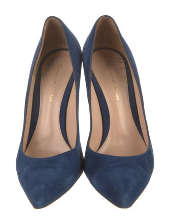 Gianvito Rossi Suede Pumps