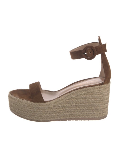 Gianvito Rossi Suede Espadrilles
