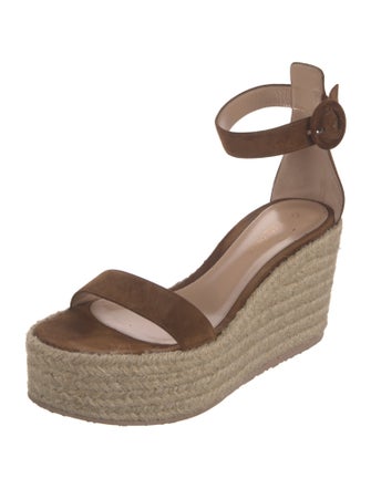 Gianvito Rossi Suede Espadrilles