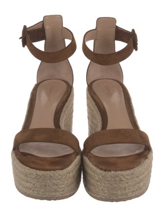 Gianvito Rossi Suede Espadrilles