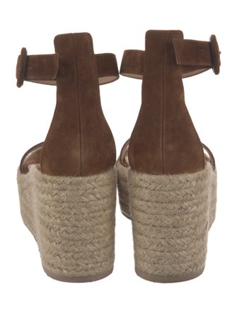 Gianvito Rossi Suede Espadrilles