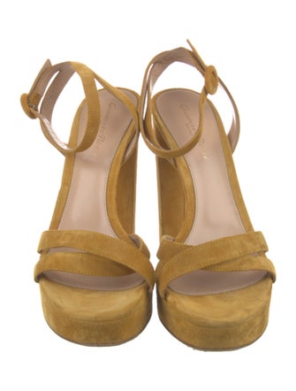 Gianvito Rossi Suede Sandals