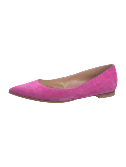 Gianvito Rossi Suede Ballet Flats
