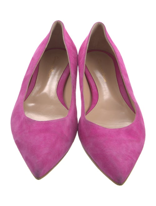 Gianvito Rossi Suede Ballet Flats