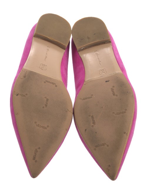 Gianvito Rossi Suede Ballet Flats