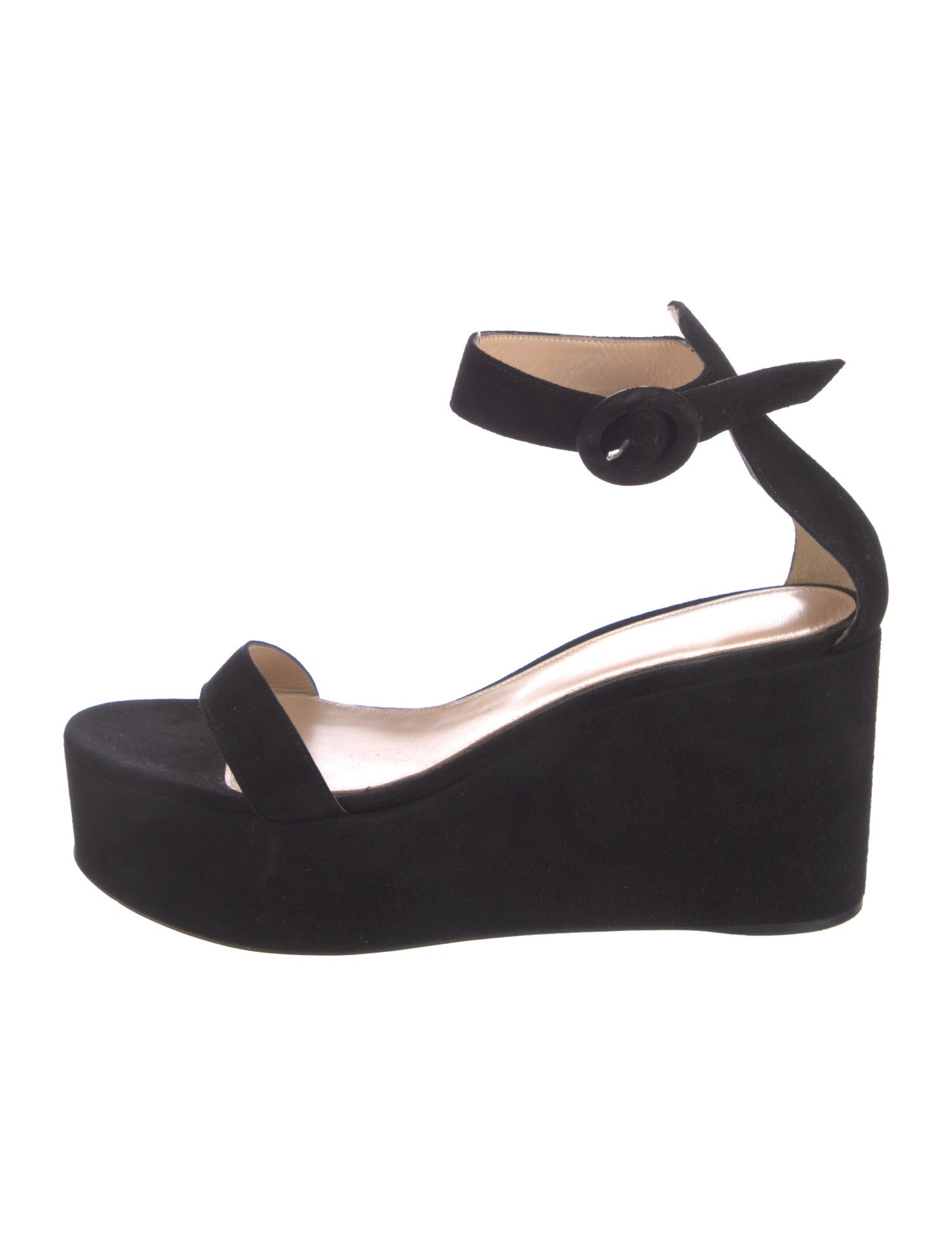 Gianvito Rossi Suede Sandals