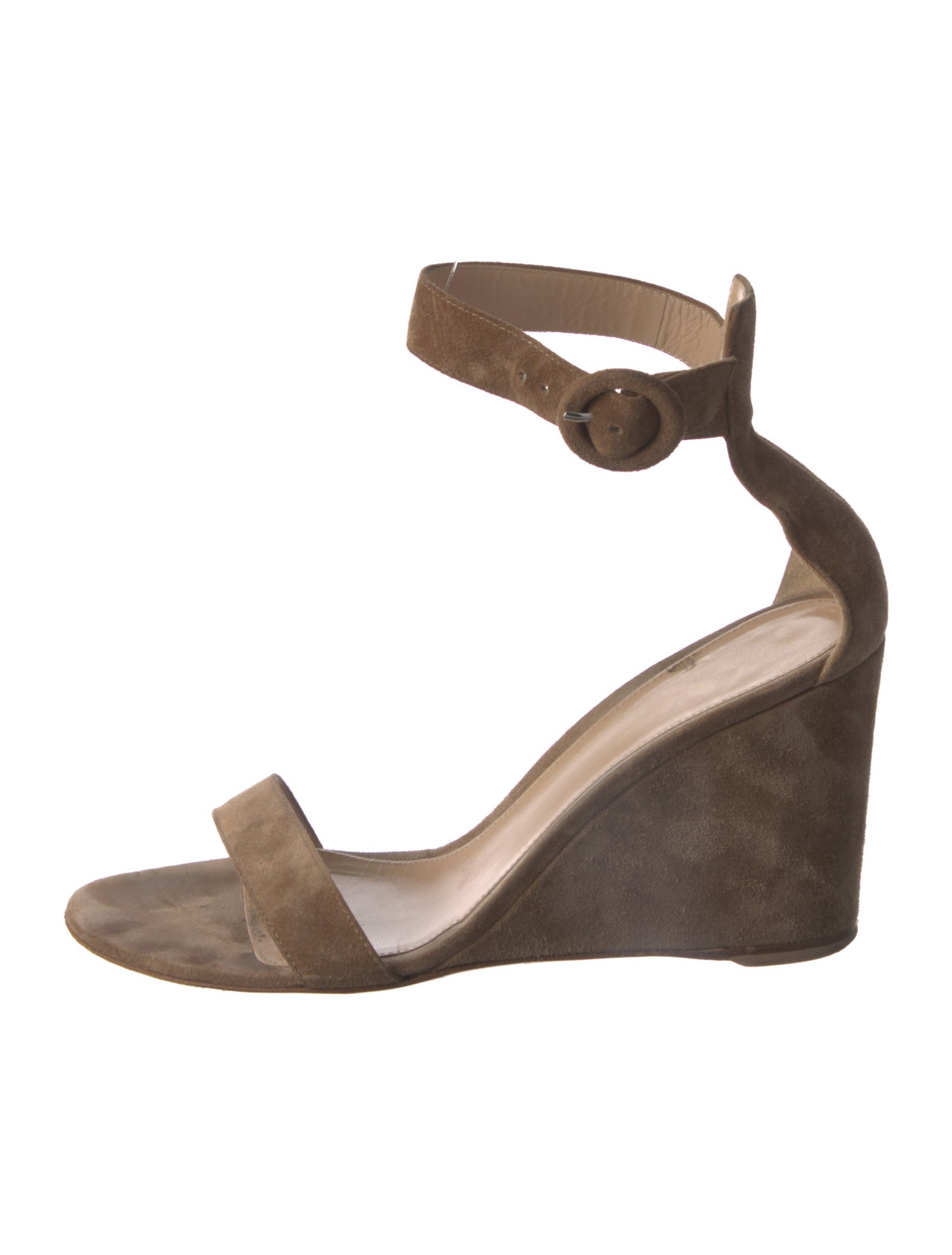 Gianvito Rossi Suede Sandals