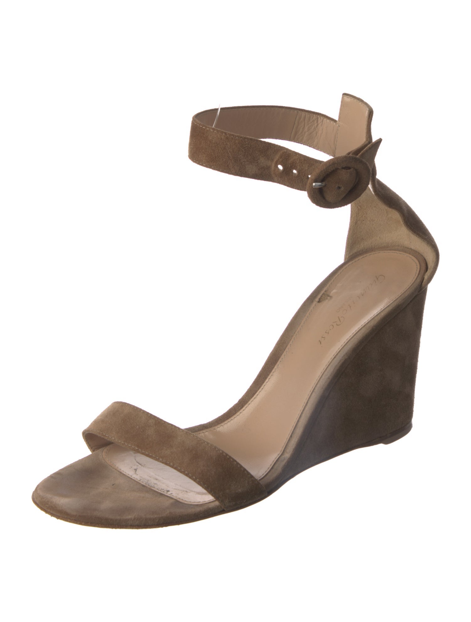 Gianvito Rossi Suede Sandals