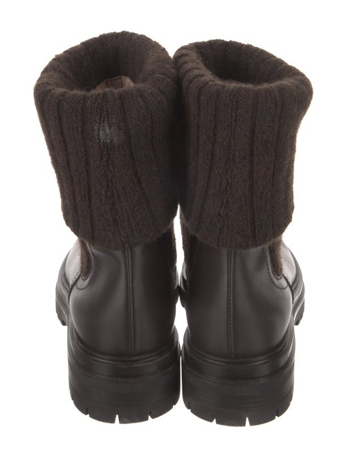 Gianvito Rossi Leather Sock Boots