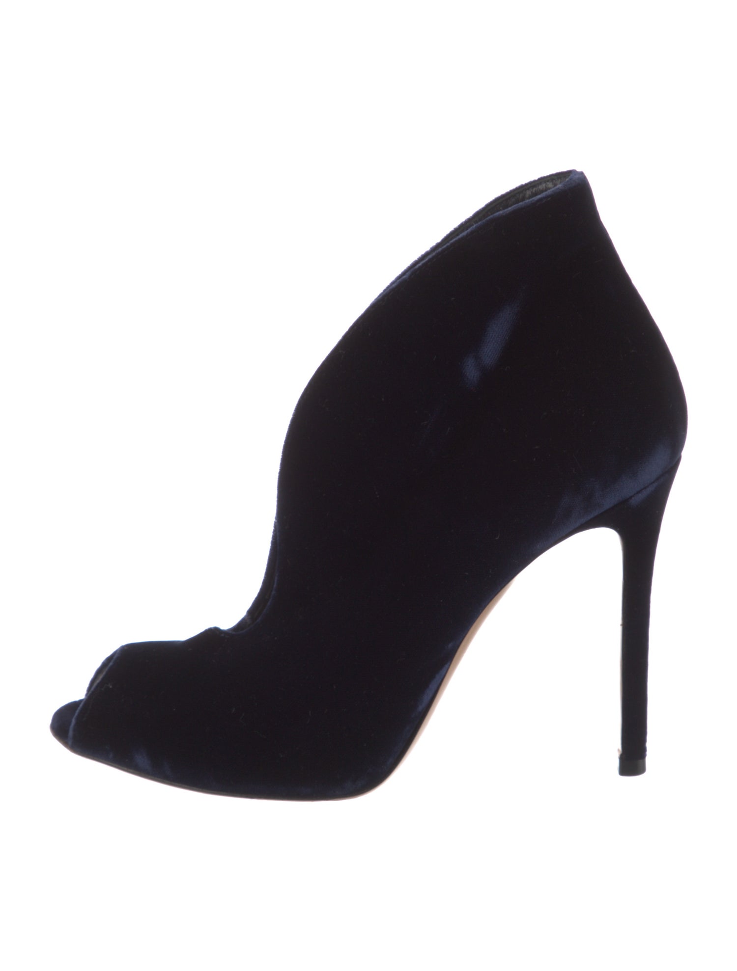 Gianvito Rossi Velvet D'Orsay Pumps