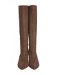 Gianvito Rossi Suede Riding Boots
