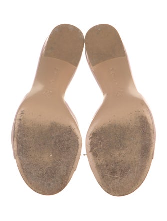 Gianvito Rossi Leather Slides