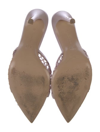 Gianvito Rossi Mesh Slides