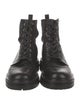 Gianvito Rossi Leather Combat Boots