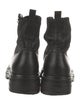 Gianvito Rossi Leather Combat Boots