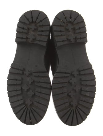 Gianvito Rossi Leather Combat Boots