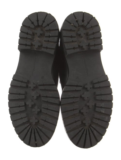 Gianvito Rossi Leather Combat Boots