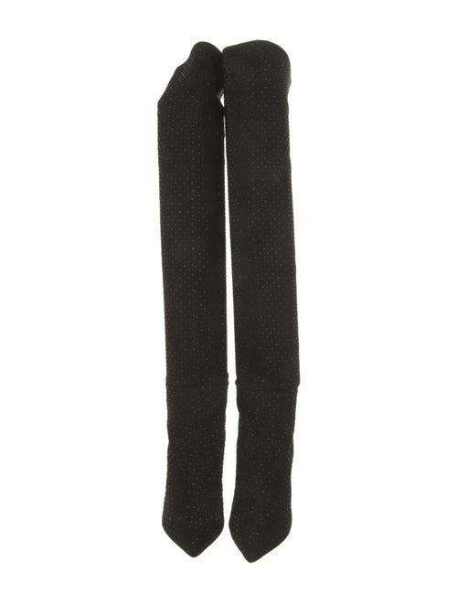 Gianvito Rossi Suede Printed Boots