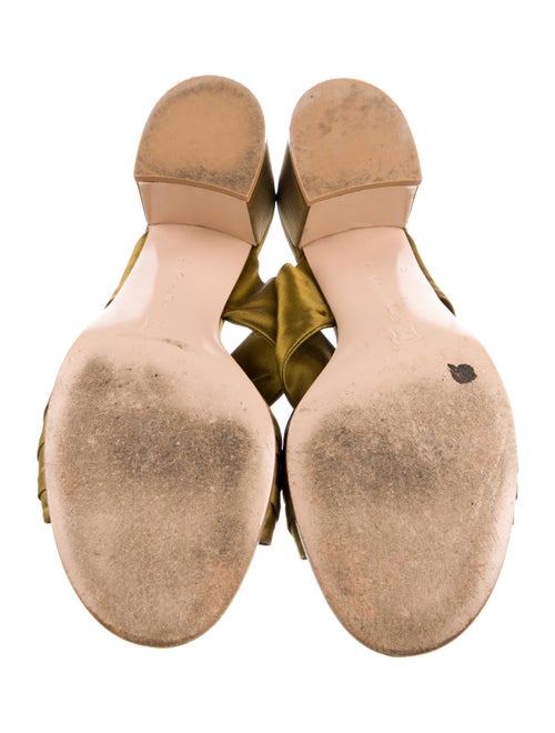 Gianvito Rossi Satin Slides