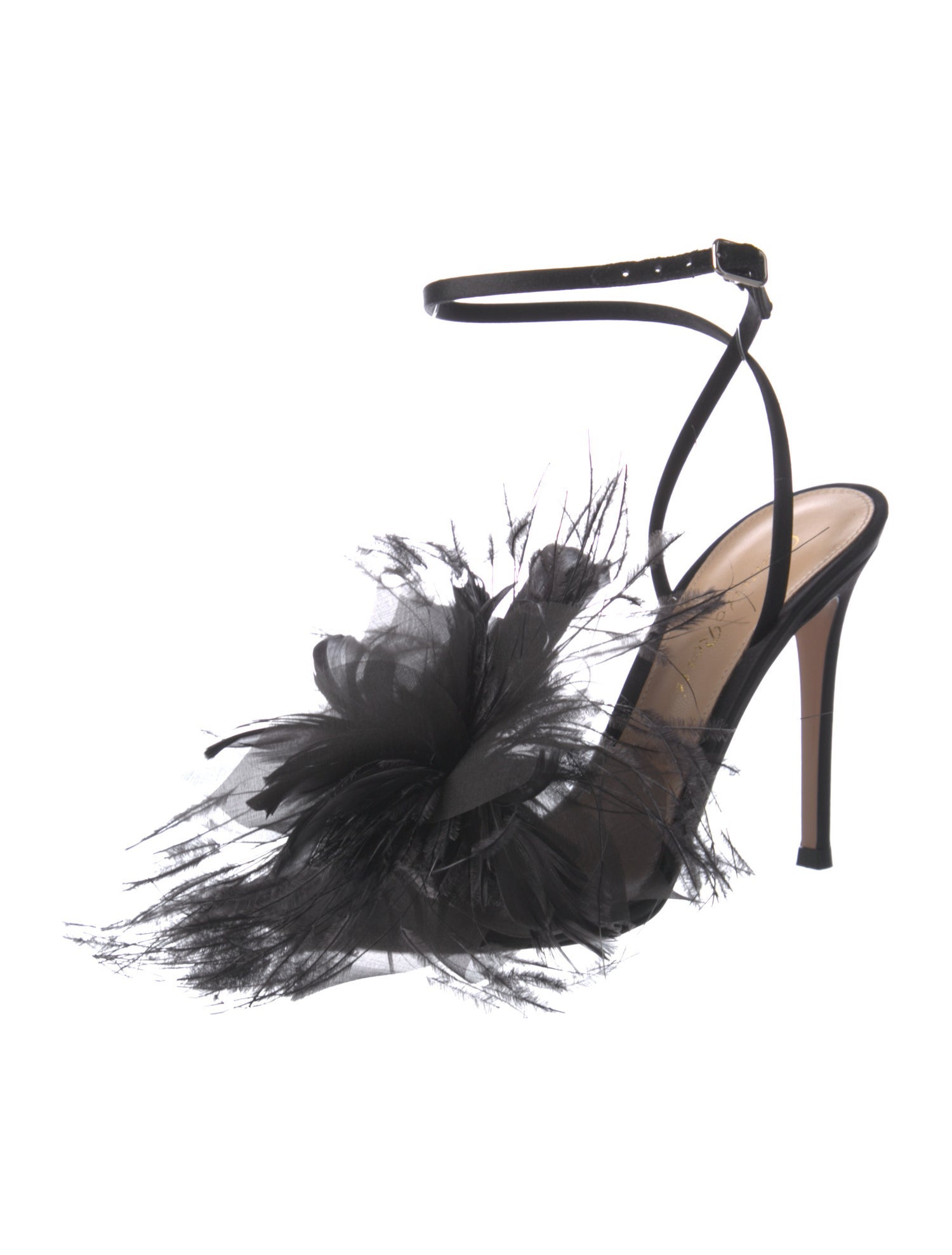 Gianvito Rossi Satin Slingback Sandals w/ Tags