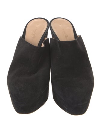 Gianvito Rossi Suede Mules