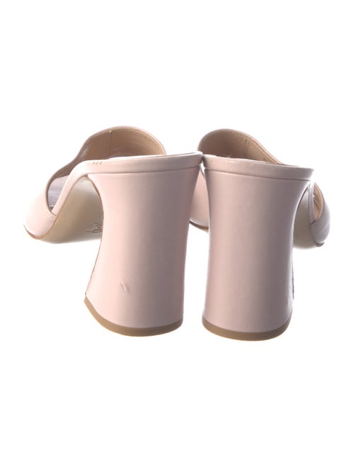 Gianvito Rossi Leather Slides