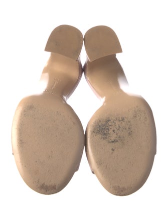 Gianvito Rossi Leather Slides