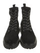 Gianvito Rossi Suede Combat Boots