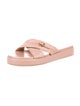 Gianvito Rossi Leather Slides