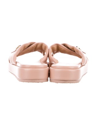 Gianvito Rossi Leather Slides