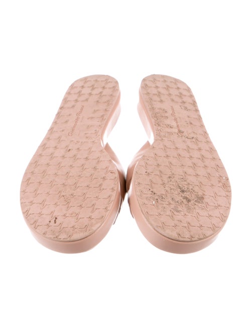 Gianvito Rossi Leather Slides