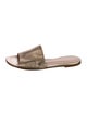 Gianvito Rossi Leather Slides