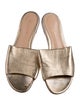 Gianvito Rossi Leather Slides