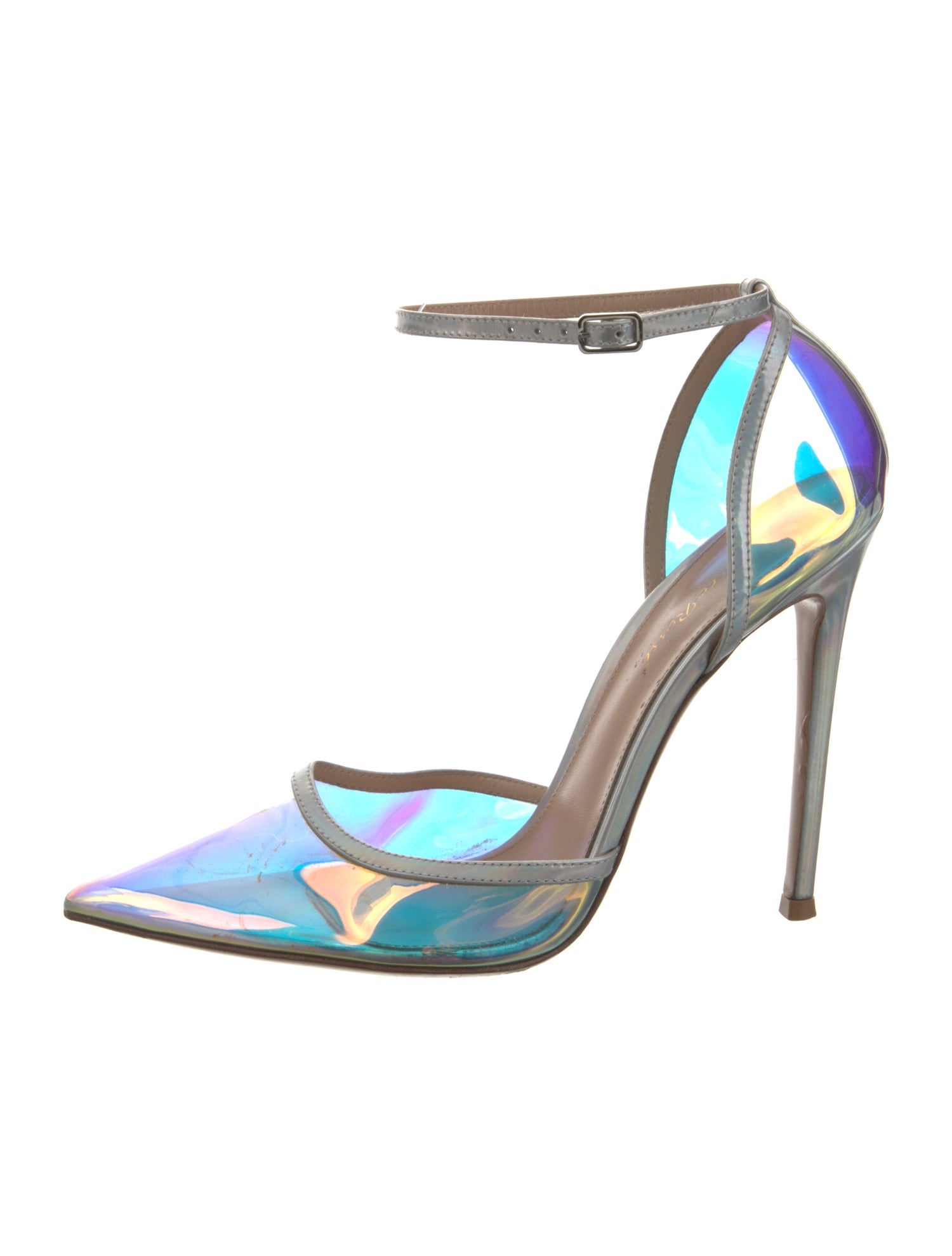 Gianvito Rossi PVC D'Orsay Pumps