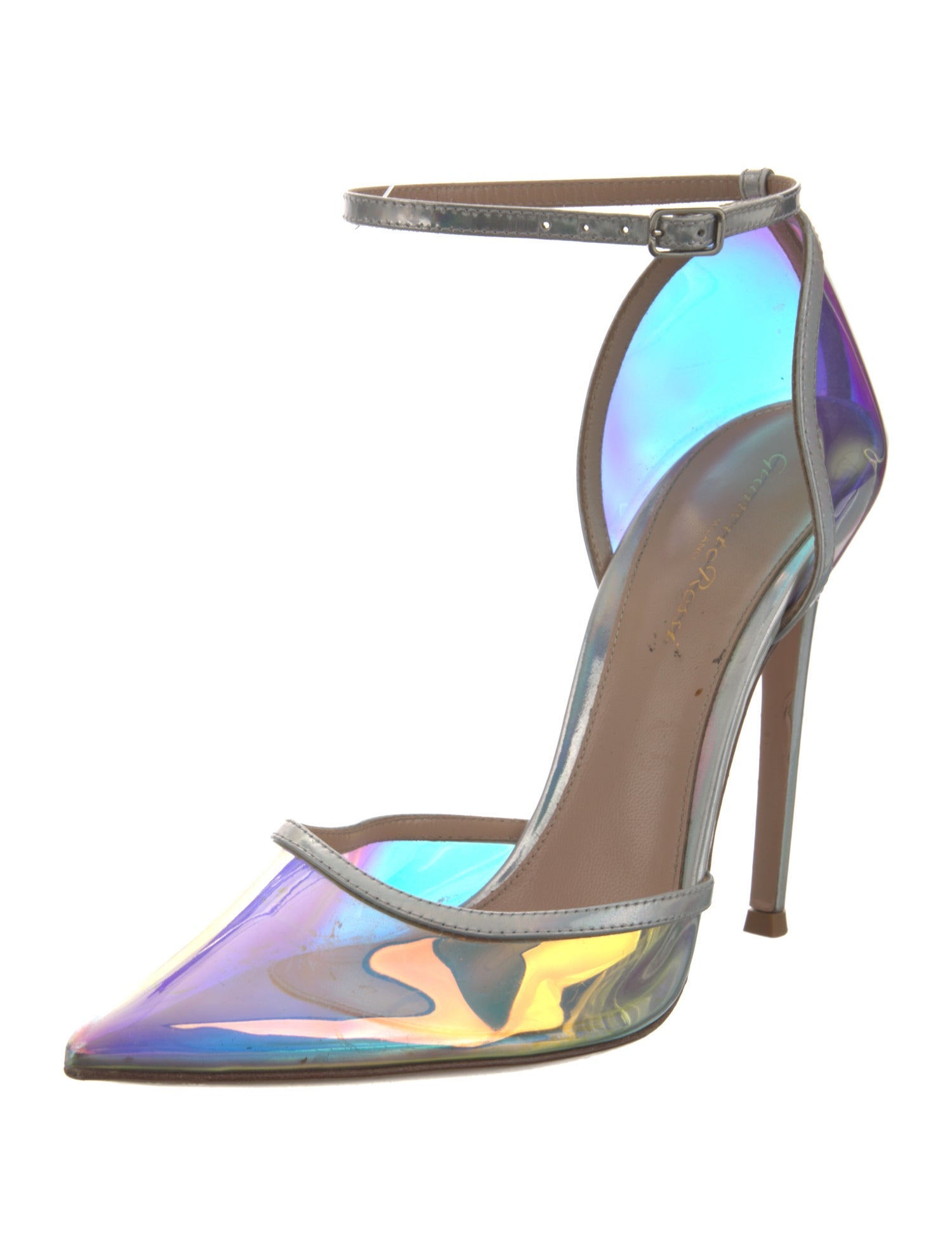 Gianvito Rossi PVC D'Orsay Pumps