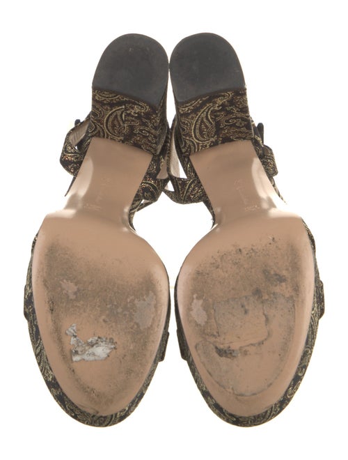 Gianvito Rossi Canvas Sandals