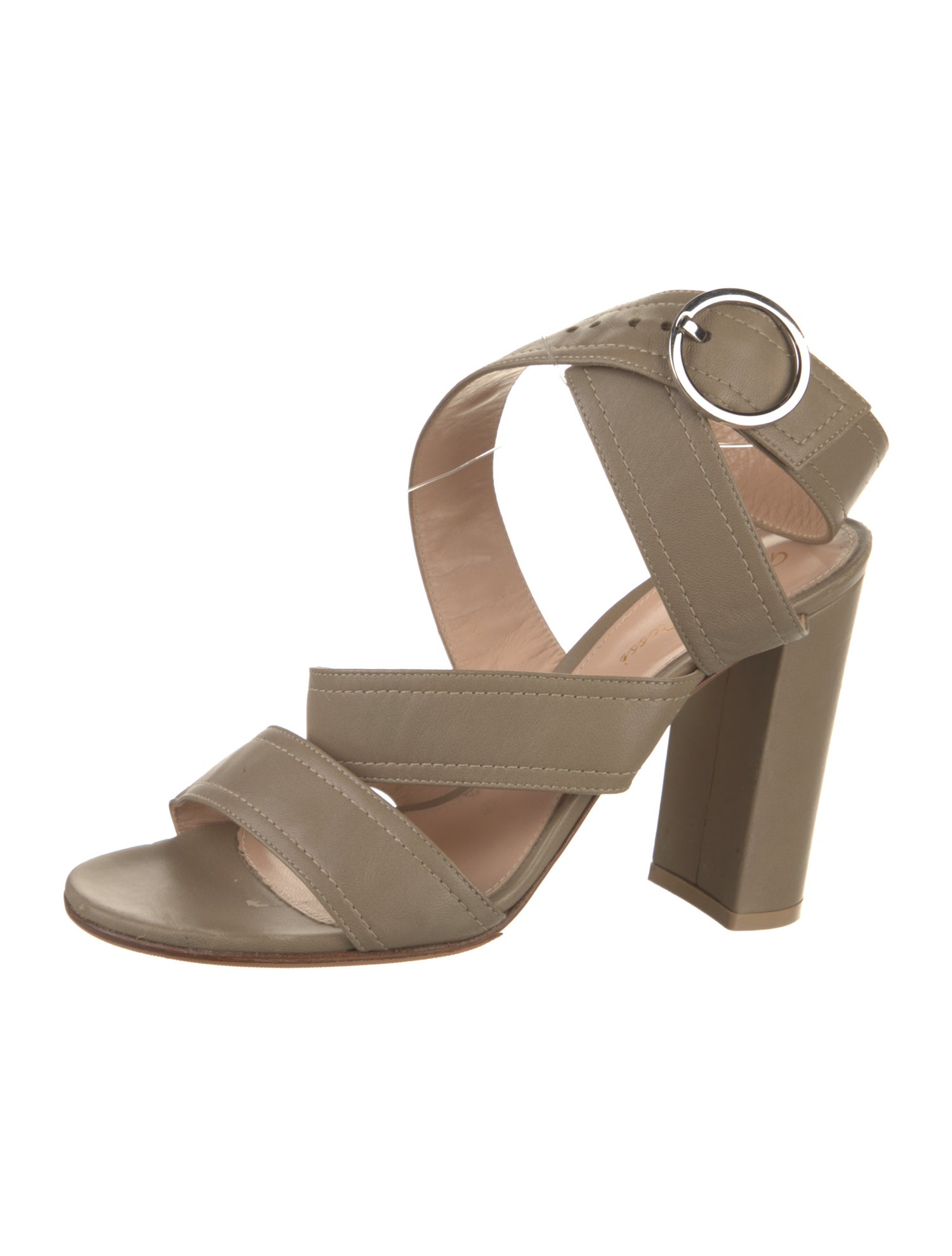 Gianvito Rossi Leather Sandals