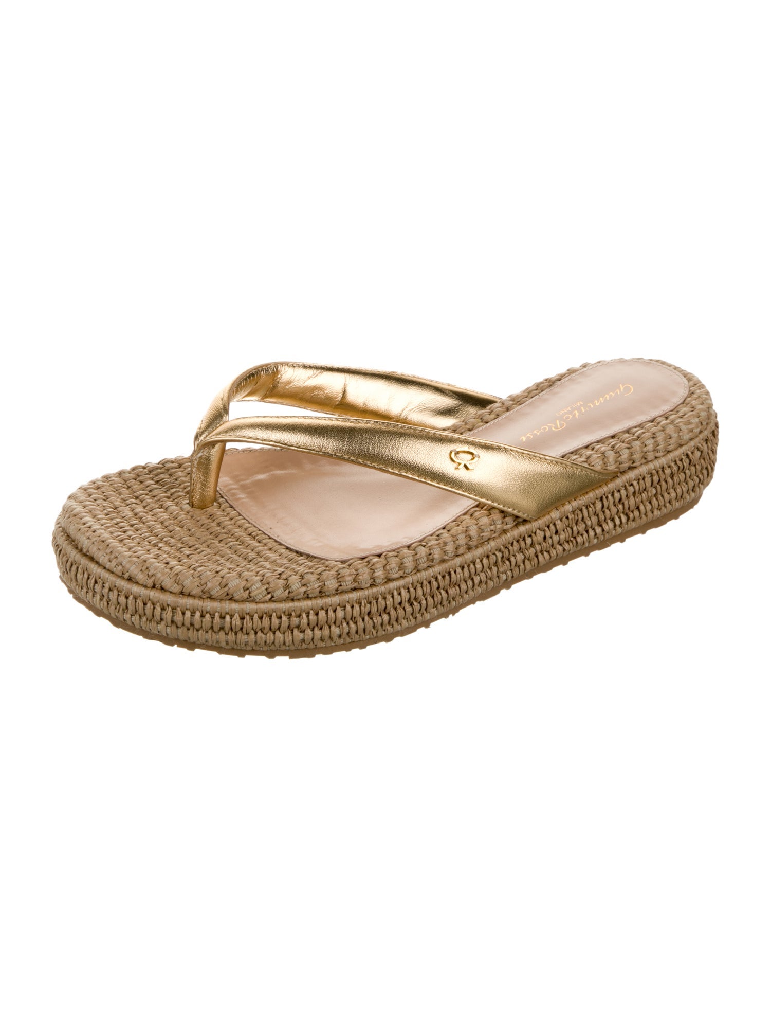 Gianvito Rossi Leather Espadrilles