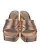 Gianvito Rossi Leather Slides