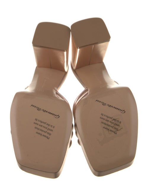 Gianvito Rossi Leather Slides
