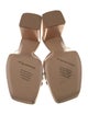 Gianvito Rossi Leather Slides
