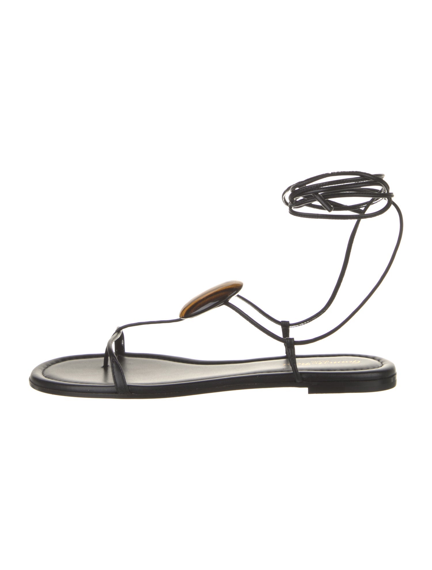 Gianvito Rossi Leather Gladiator Sandals