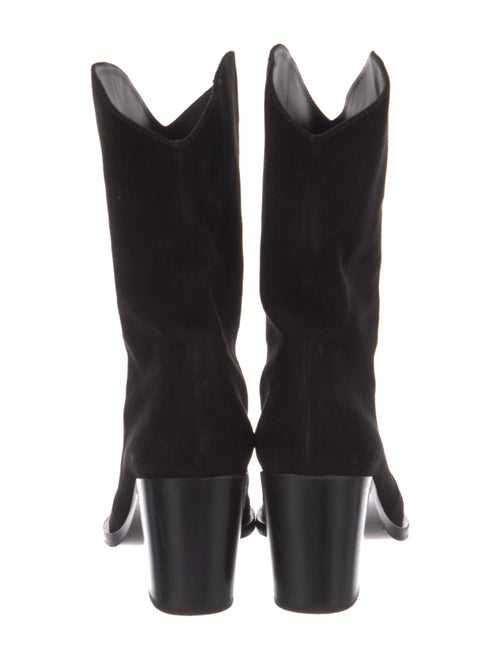 Gianvito Rossi Suede Western Boots