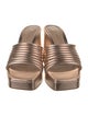 Gianvito Rossi Leather Slides