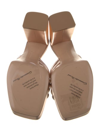Gianvito Rossi Leather Slides