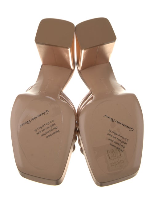 Gianvito Rossi Leather Slides