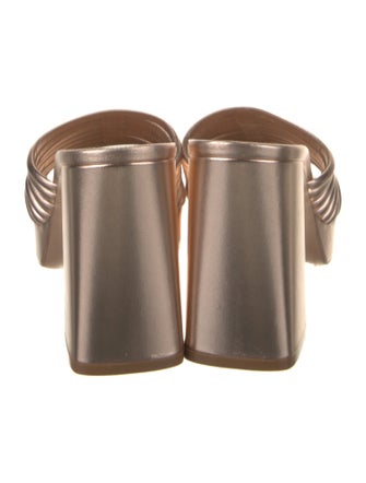 Gianvito Rossi Leather Slides