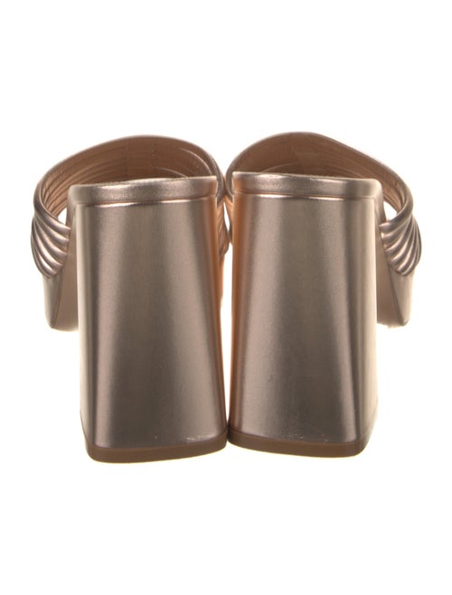 Gianvito Rossi Leather Slides